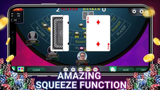 Baccarat 9 - Casino Card Game screenshot 2