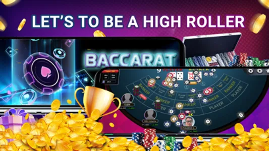 Baccarat 9 - Casino Card Game screenshot 3