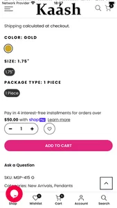 Kaash-Wholesale Jewelry Stored screenshot 3