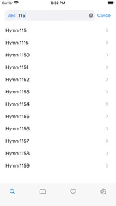 Hymns Mobile screenshot 1