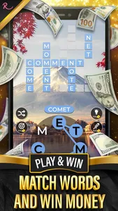 Words to Win: Real Money Games screenshot 0