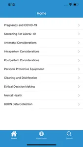 COVID-19 Resource for Midwives screenshot 0