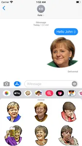 Angela Merkel Stickers Pack screenshot 0