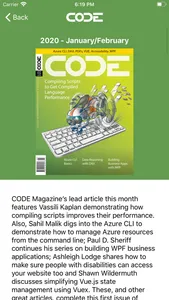 CODE Magazine Mobile screenshot 1