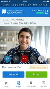 Portal Notarial del Ciudadano screenshot 2