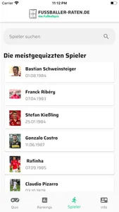 Fußballer raten - Fußballquiz screenshot 1
