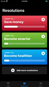 Goal Planner - Resolution screenshot 1