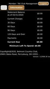 Belmont Country Club screenshot 2