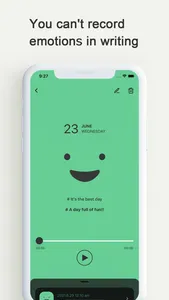 Murmur : voice diary screenshot 2