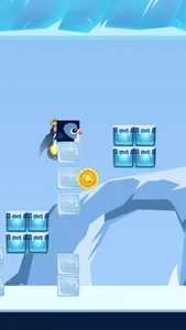 Square Temple Penguins for Run screenshot 1