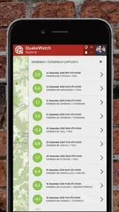 QuakeWatch Austria screenshot 1