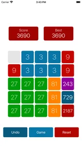 2187 Puzzle Game screenshot 0