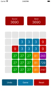 2187 Puzzle Game screenshot 3