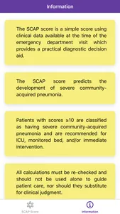 Severe Pneumonia Score screenshot 2