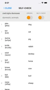 Learn Polish words with ST screenshot 6