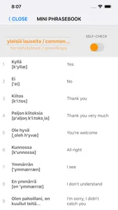 Learn Finnish words with ST screenshot 7