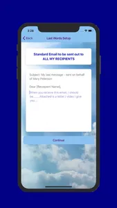 lastWords & Endless Greetings screenshot 1
