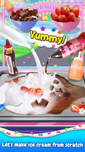 Frozen Ice Cream Roll Desserts screenshot 1