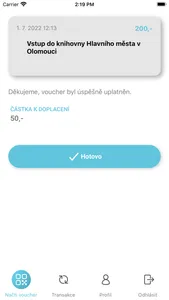 Aktivní město – voucher reader screenshot 4