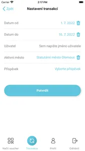 Aktivní město – voucher reader screenshot 6