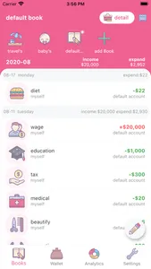 Money+ Cute Expense Tracker screenshot 0