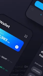 Decimal Wallet screenshot 1