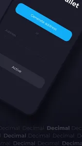 Decimal Wallet screenshot 3