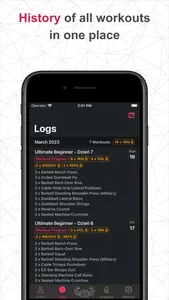 SmartWorkout - Gym Log Tracker screenshot 6