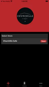 Churchills Cafe screenshot 1