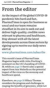 PharmaTimes Magazine screenshot 1