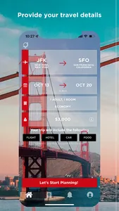 SmartNomad - Plan & Book Trips screenshot 1