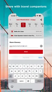 SmartNomad - Plan & Book Trips screenshot 4