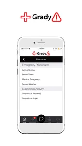 GradyAlerts screenshot 2