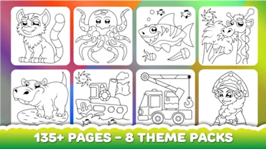 Drawing and coloring for kids screenshot 1