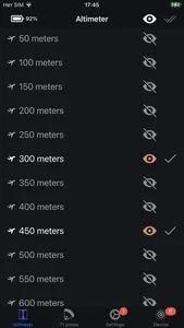 VOG-Altimeter screenshot 2