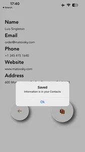 Quntact: Business Card Scanner screenshot 3