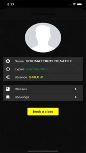 Fitness4All App screenshot 1