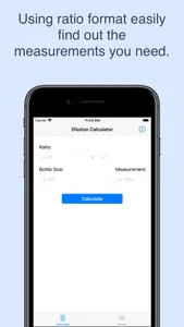 Dilution Calculator screenshot 1