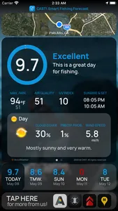 CAST! Smart Fishing Forecast screenshot 0