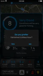 CAST! Smart Fishing Forecast screenshot 2