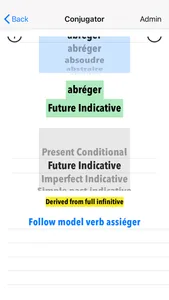 Verb Method Conjugator screenshot 5