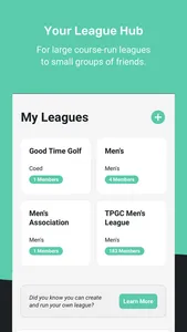 League Caddie screenshot 0