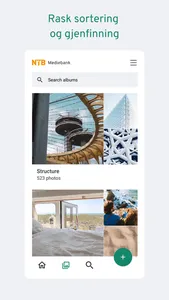 NTB Mediebank screenshot 2