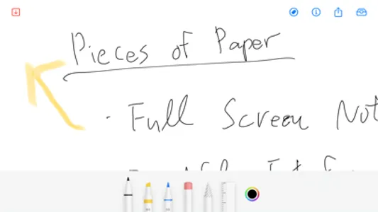 Pieces of Paper screenshot 1