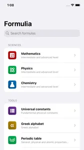 Formulia screenshot 0