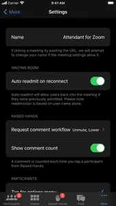 Attendant for Zoom screenshot 8
