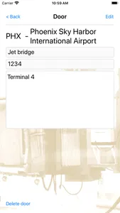 DoorCode Airports screenshot 1