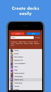 Clash Decks Mobile Battle screenshot 1