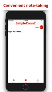 SimpleCount App screenshot 1