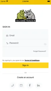 Incometrader screenshot 1